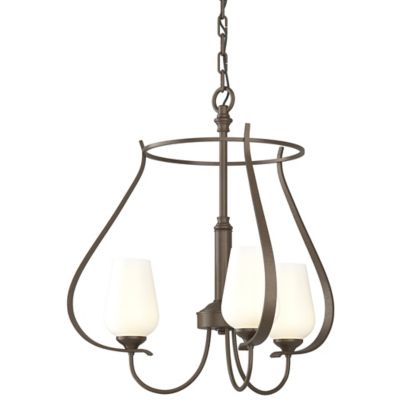 Flora 3-Light Chandelier by Hubbardton Forge - Starlight Lighting USA and Canada